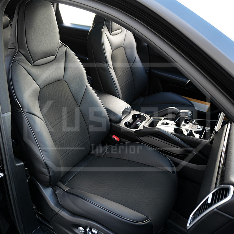 2019+ Porsche Cayenne Custom Leather Seat Covers (Custom Order)