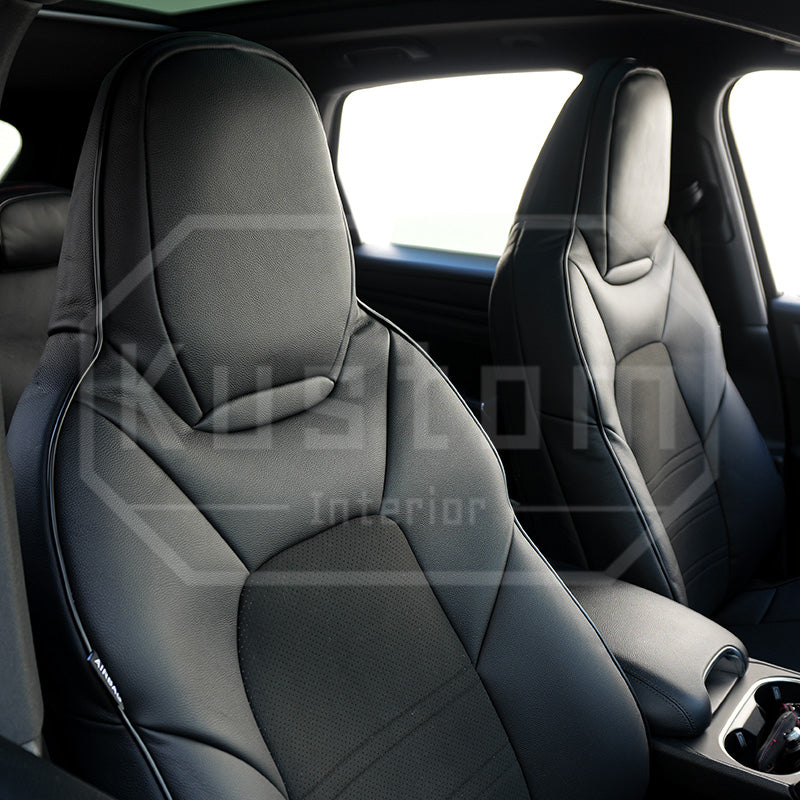 2019+ Porsche Cayenne Custom Leather Seat Covers (Custom Order)