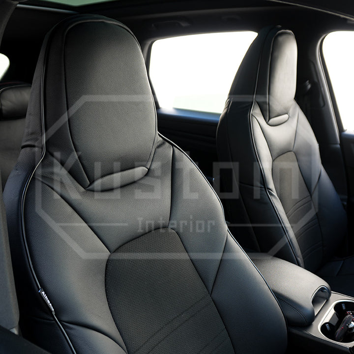 2019+ Porsche Cayenne Custom Leather Seat Covers (Custom Order)