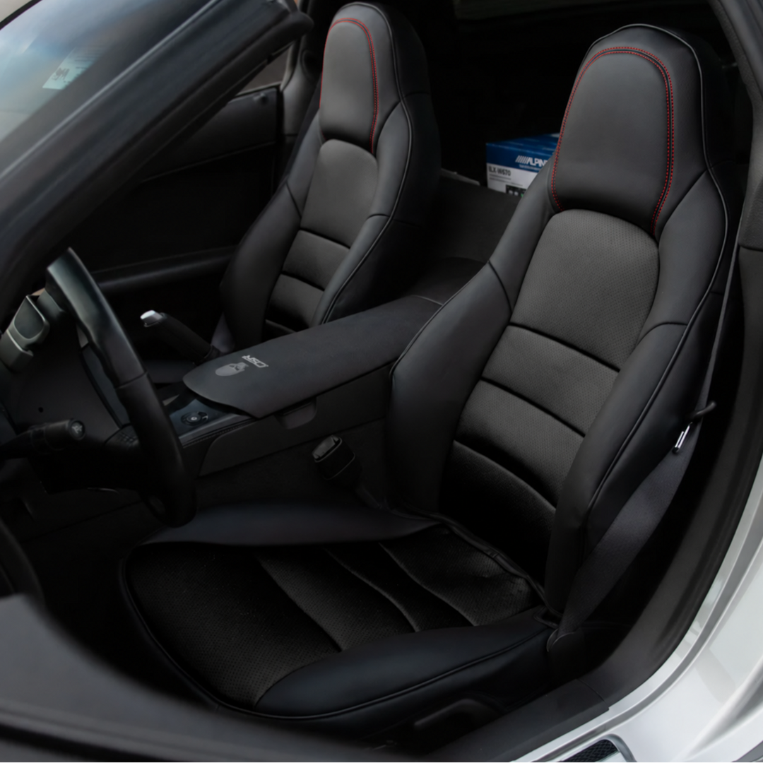 Corvette C6 Custom Leather Seat Covers