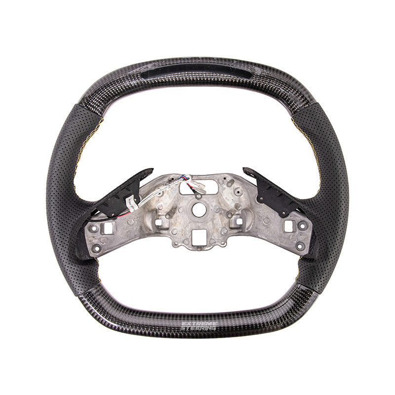 Corvette C8 LED Digital Display Carbon Fiber Steering Wheel