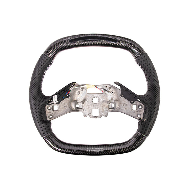 Corvette C8 LED Digital Display Carbon Fiber Steering Wheel