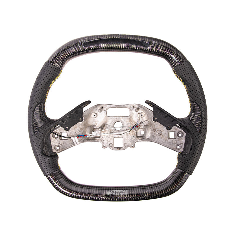 Corvette C8 LED Digital Display Carbon Fiber Steering Wheel