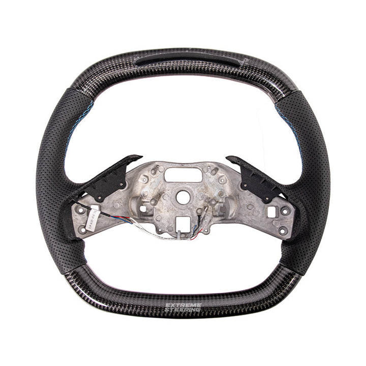 Corvette C8 LED Digital Display Carbon Fiber Steering Wheel