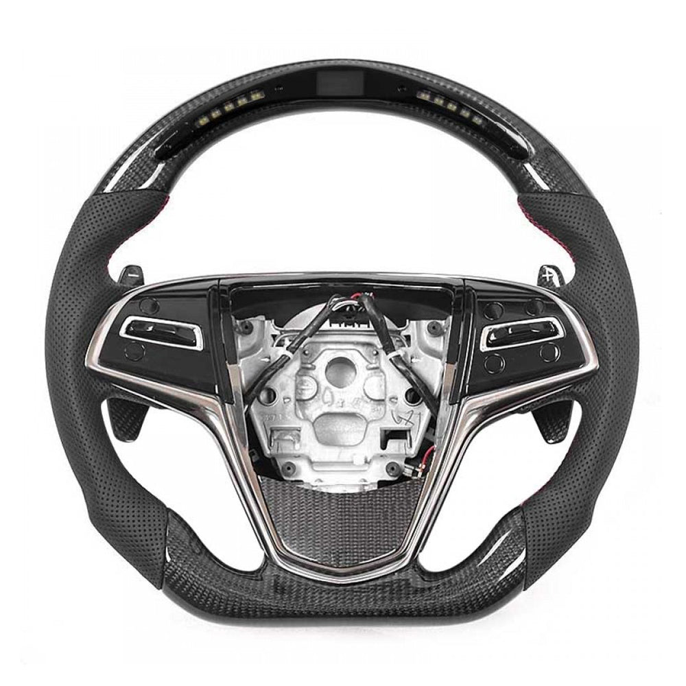 2014-19 Cadillac CTS / ATS Carbon Fiber Steering Wheel