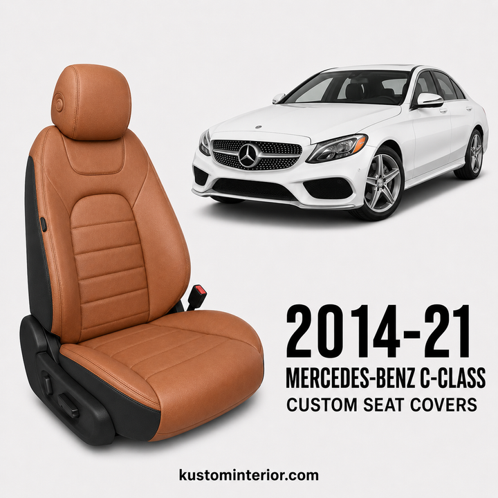 2014-23 Mercedes-Benz C-Class Custom Seat Covers (Custom Order)