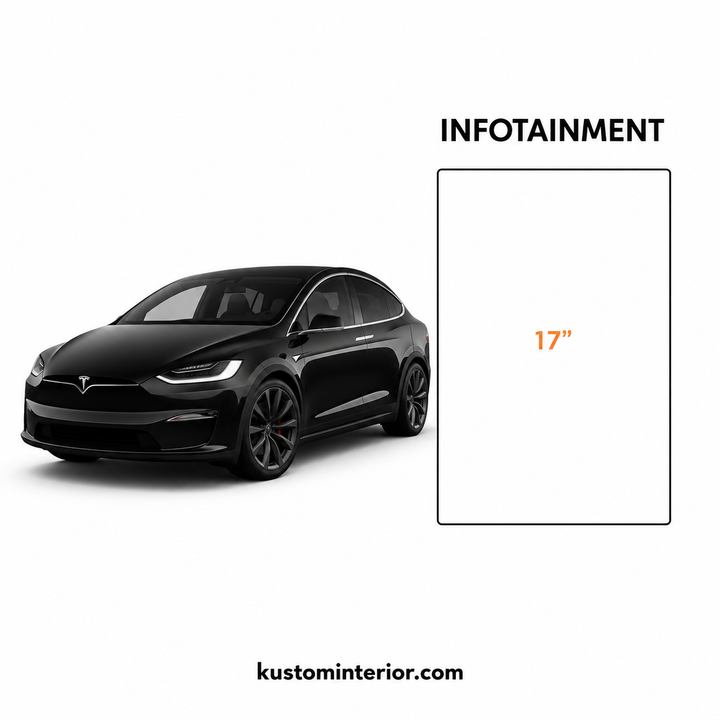 2016-26 Tesla Model X Display Screen Protection Frame
