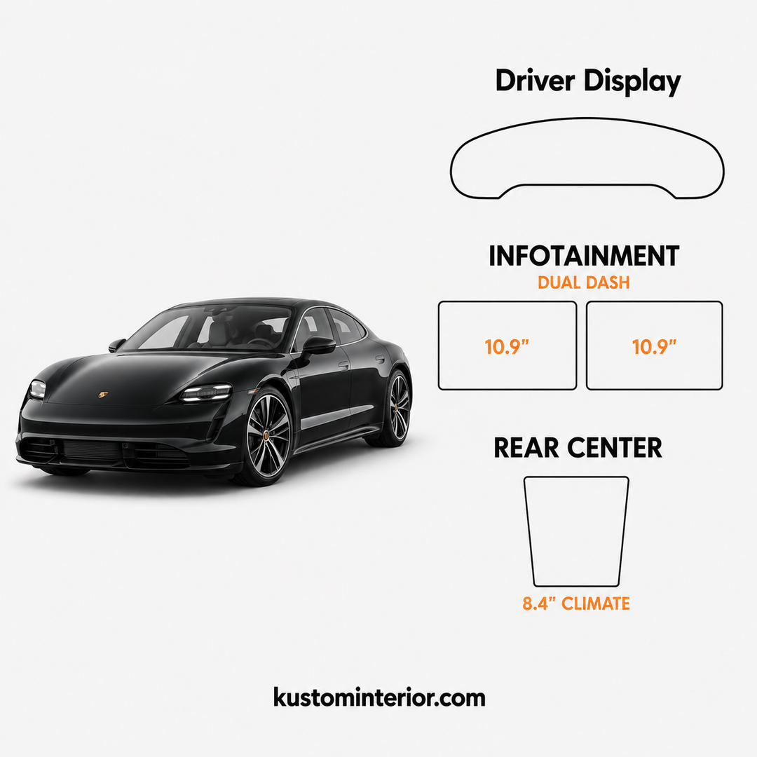 2020-26 Porsche Taycan Display Screen Protection Frame