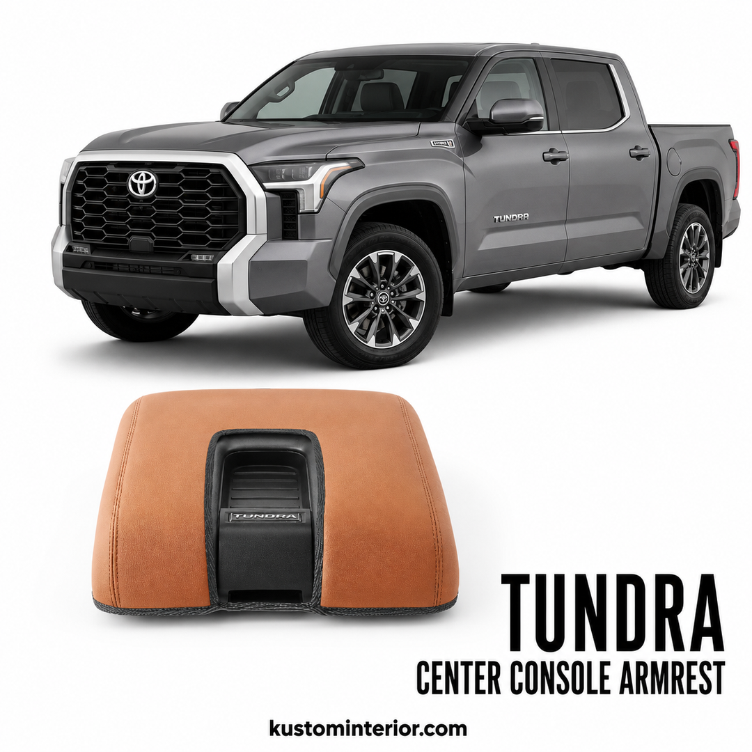 2014-21 Toyota Tundra Center Console Lid Armrest Cover (Custom Order)