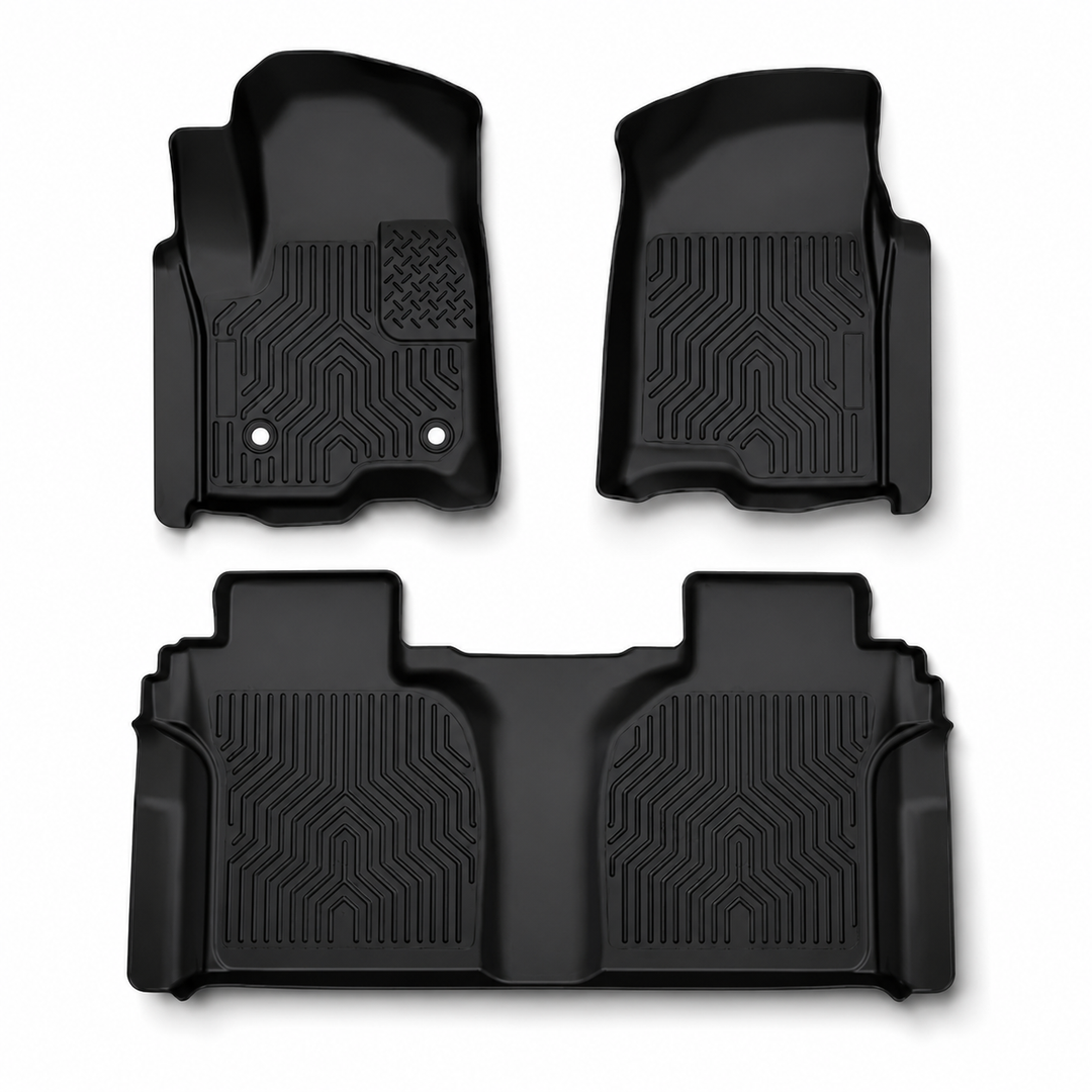 2019-2024 Chevrolet Silverado TPE All-Weather Custom Floor Mats
