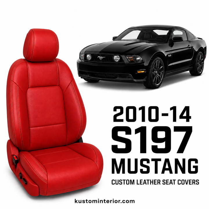 2010-14 Ford Mustang Coupe Seat Cover (Custom Order)