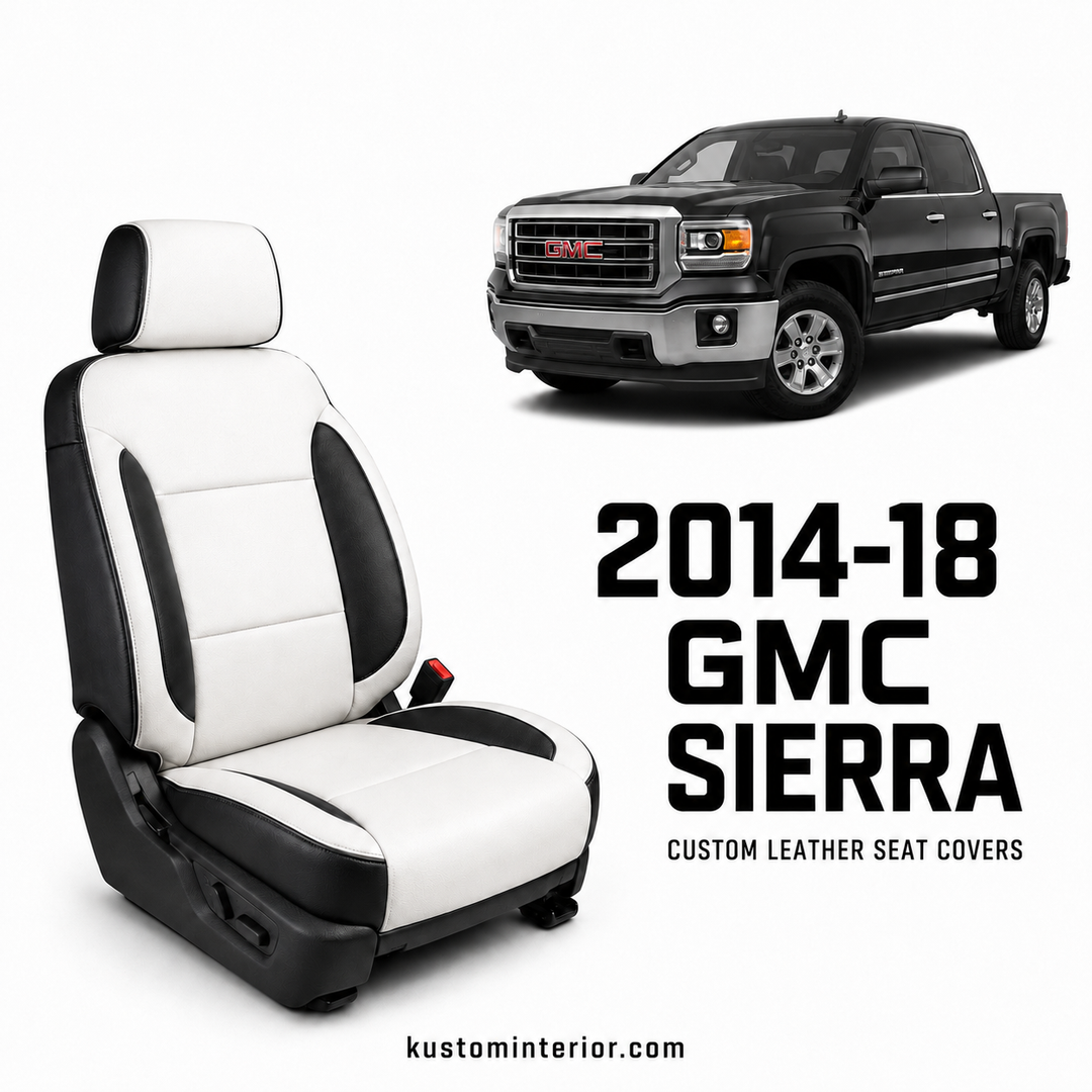 2014-18 GMC Sierra Leather Seat Covers (Custom Order)