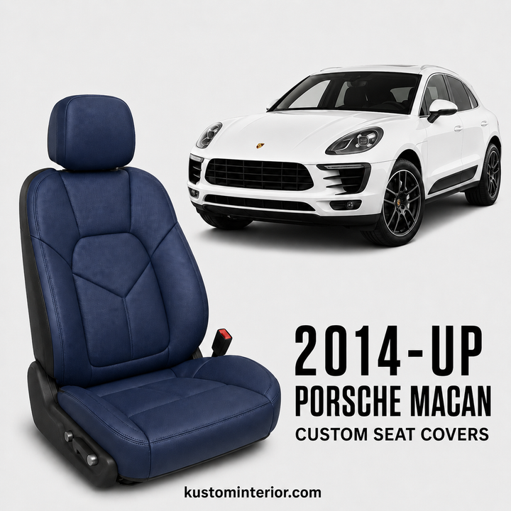2014-Up Porsche Macan Custom Leather Seat Covers (Custom Order)