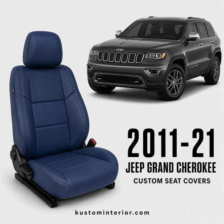 2011-21 Jeep Grand Cherokee Leather Seat Covers (Custom Order)