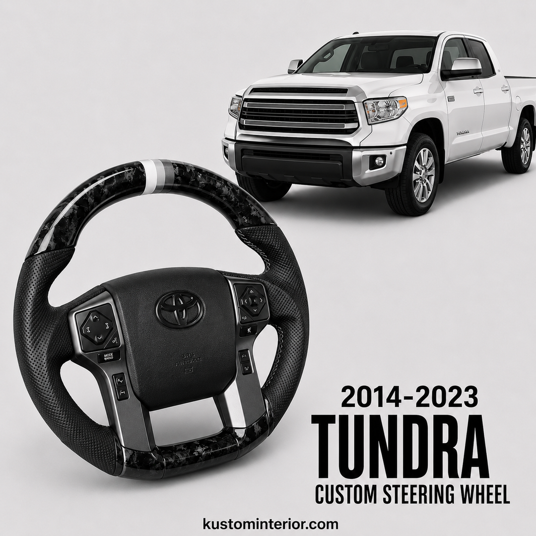 2014-23 Toyota Tundra Carbon Fiber Steering Wheel (Custom Order)