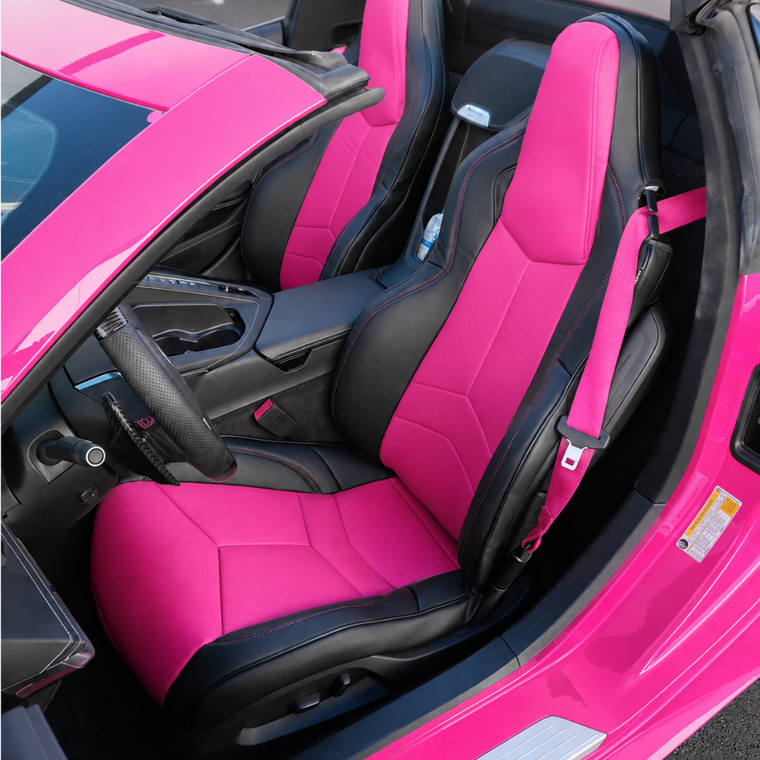 Corvette C8 GT1 Leather Seat Cover (Custom Order)