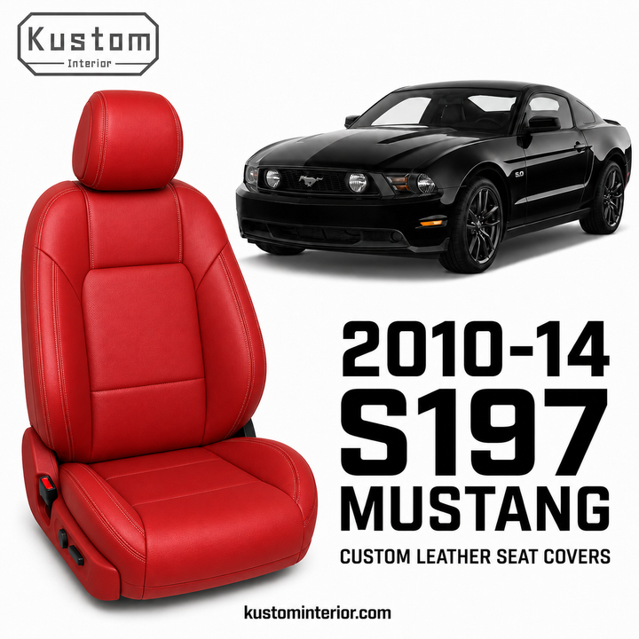 2010-14 Ford Mustang Coupe Seat Cover (Custom Order)