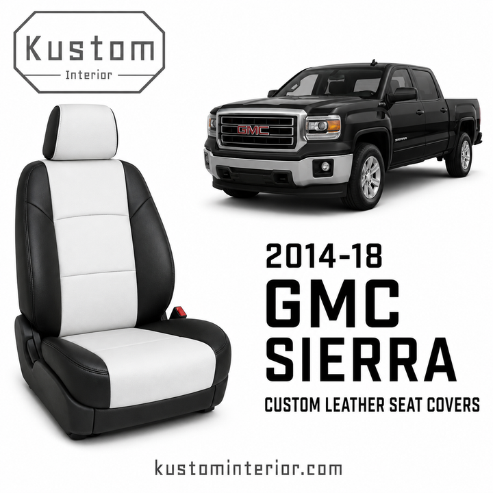 2014-18 GMC Sierra Leather Seat Covers (Custom Order)