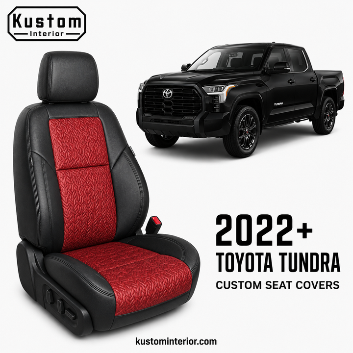 2022+ Toyota Tundra Leather Seat Covers (Custom Order)