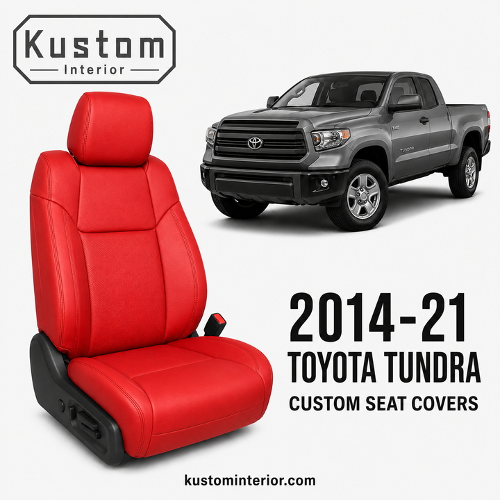 2014-21 Toyota Tundra Leather Seat Covers (Custom Order)