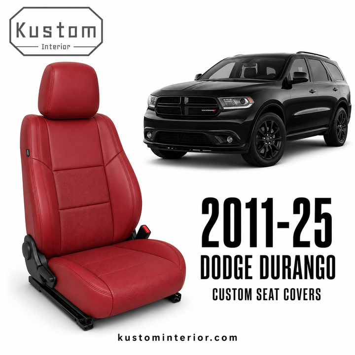 2011-25 Dodge Durango Leather Seat Covers (Custom Order)
