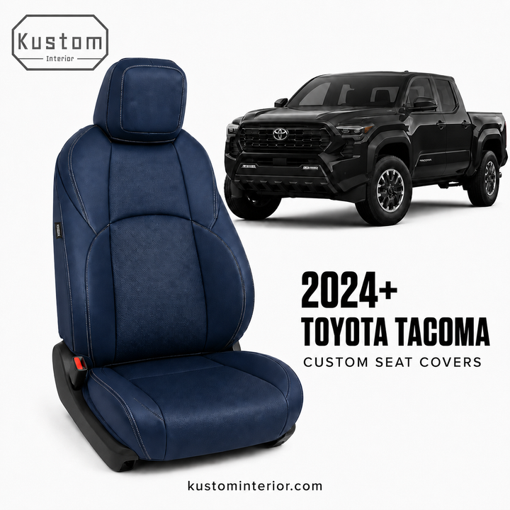 2024+ Toyota Tacoma Custom Leather Seat Covers (Custom Order)