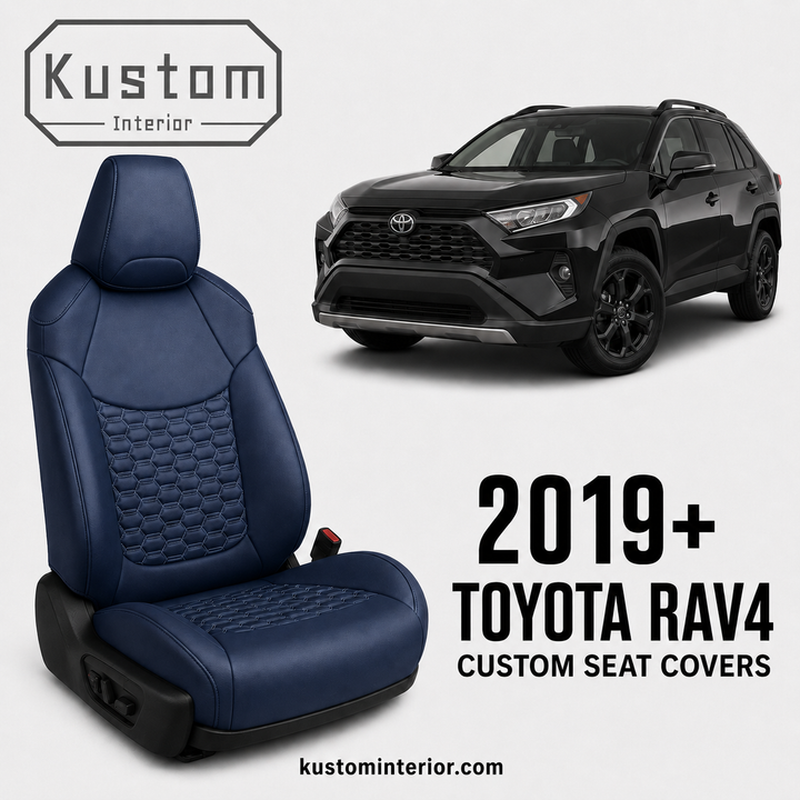 2019+ Toyota Rav4 Leather Seat Covers (Custom Order)