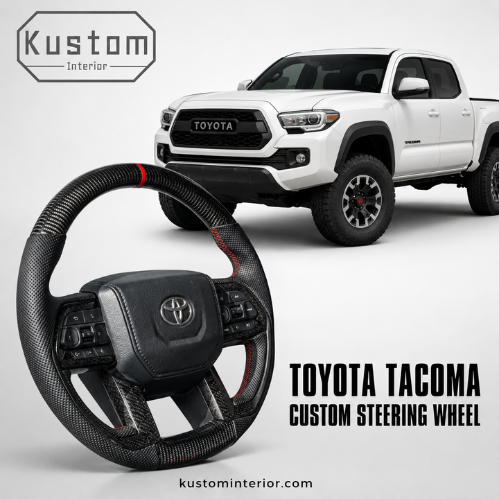 Toyota Tacoma Carbon Fiber Steering Wheel (Custom Order)