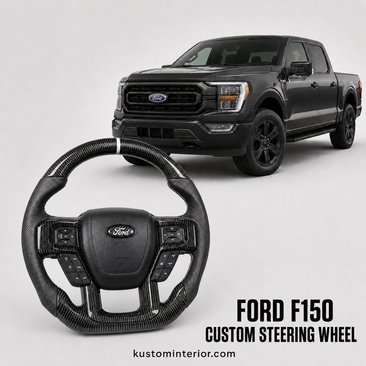 Ford F150 Carbon Fiber Steering Wheel (Custom Order)