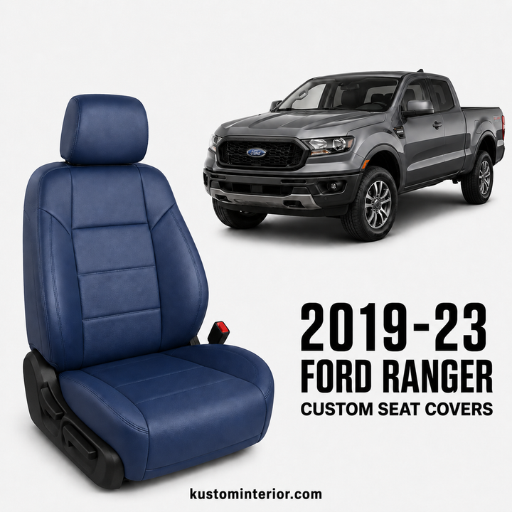2019-23 Ford Ranger Leather Seat Covers (Custom Order)