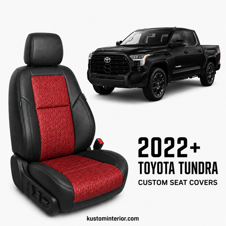 2022+ Toyota Tundra Leather Seat Covers (Custom Order)