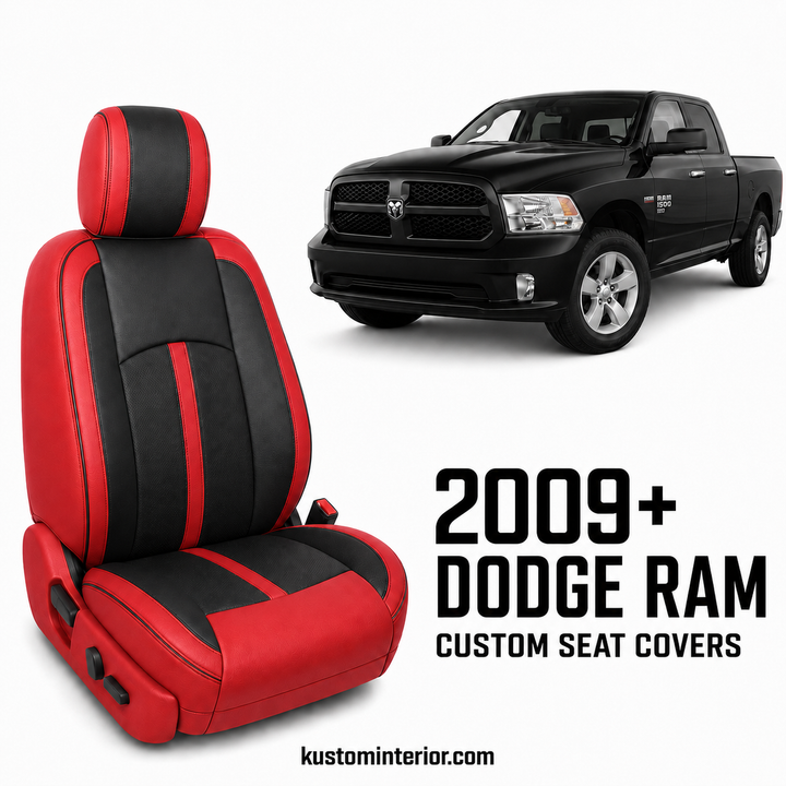 2009+ Dodge Ram Classic Leather Seat Covers (Custom Order)