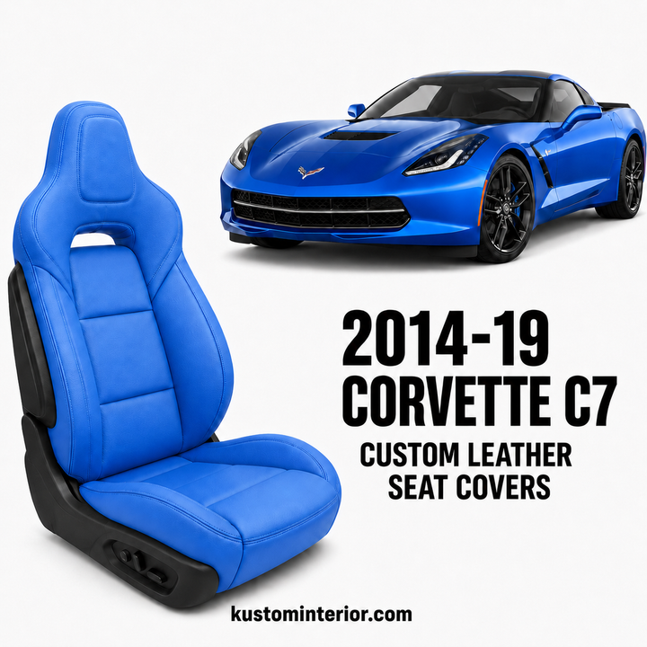 Corvette C7 Leather Seat Covers (Custom Order)
