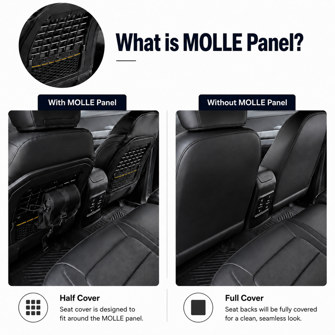 2021+ Ford Bronco 4 Door Custom Leather Seat Covers