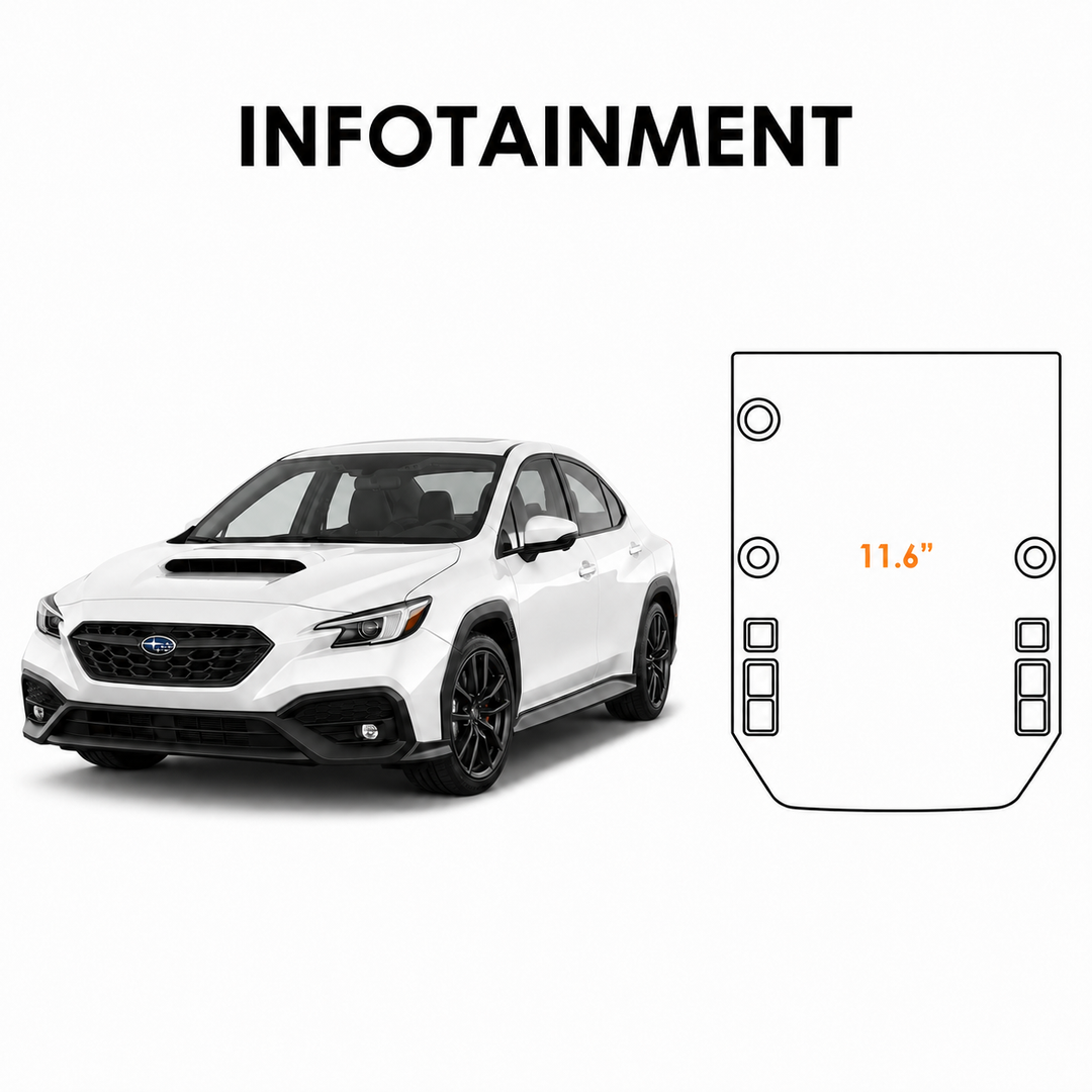 2022+ Subaru WRX Display Screen Protector