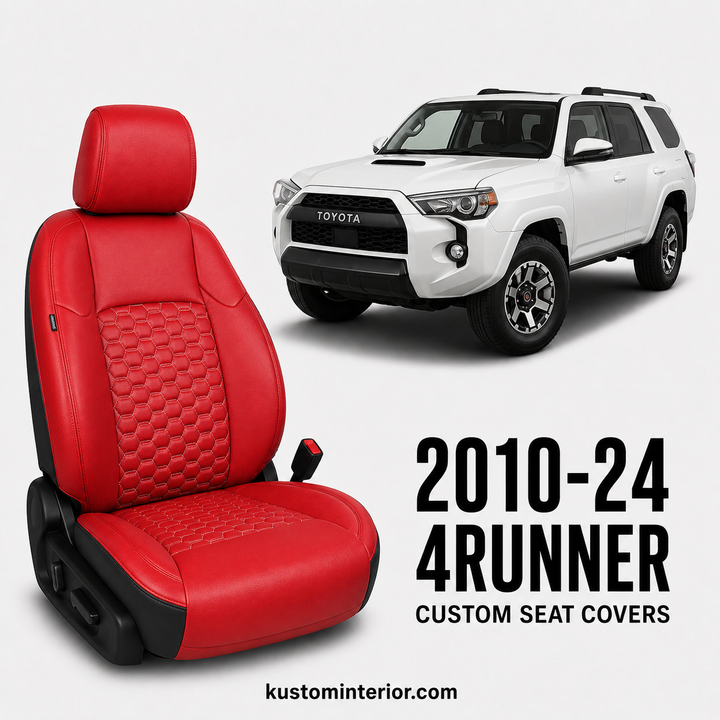 2010-24 Toyota 4Runner Leather Seat Covers (Custom Order)