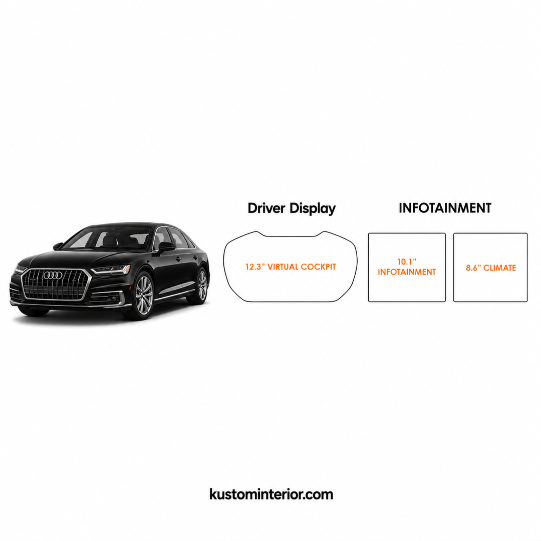 2019-25 Audi A8 Display Screen Protection Frame