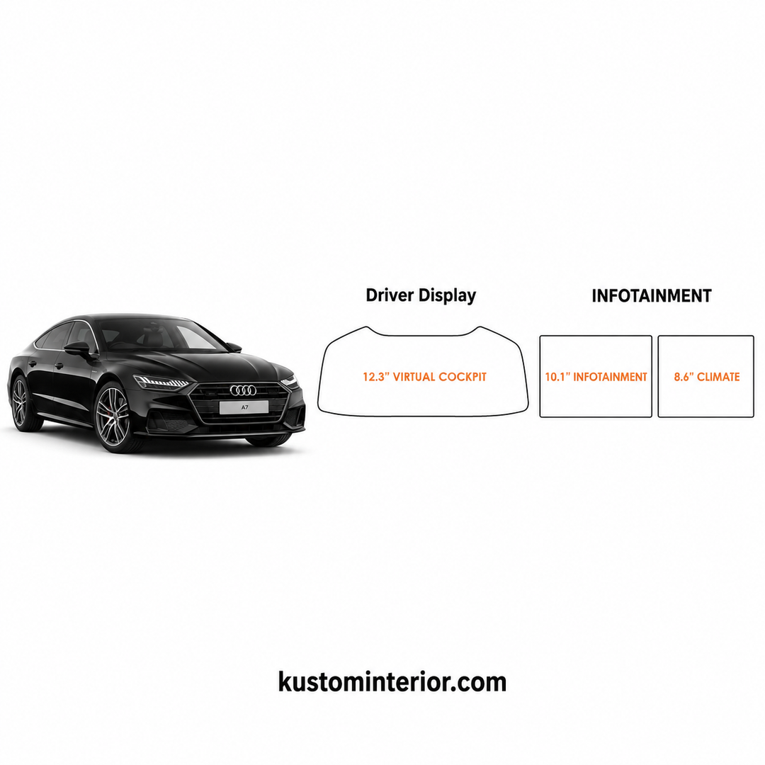 2019-25 Audi A7 Display Screen Protection Frame