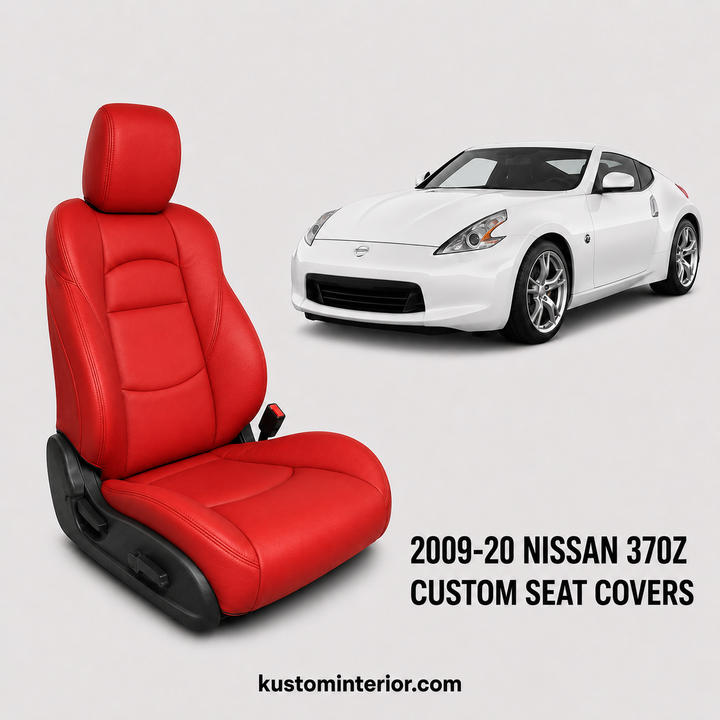 2009-20 Nissan 370Z Premium Custom Leather Seat Covers