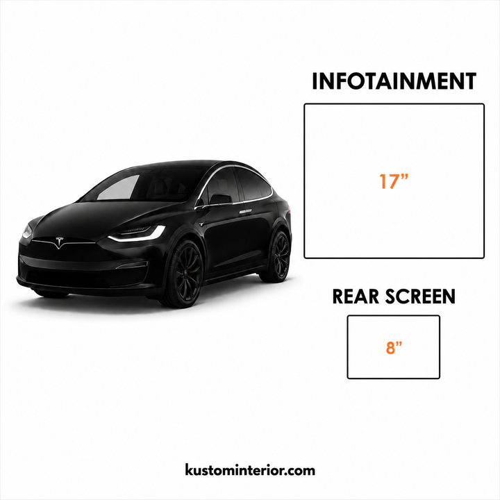 2016-26 Tesla Model X Display Screen Protection Frame