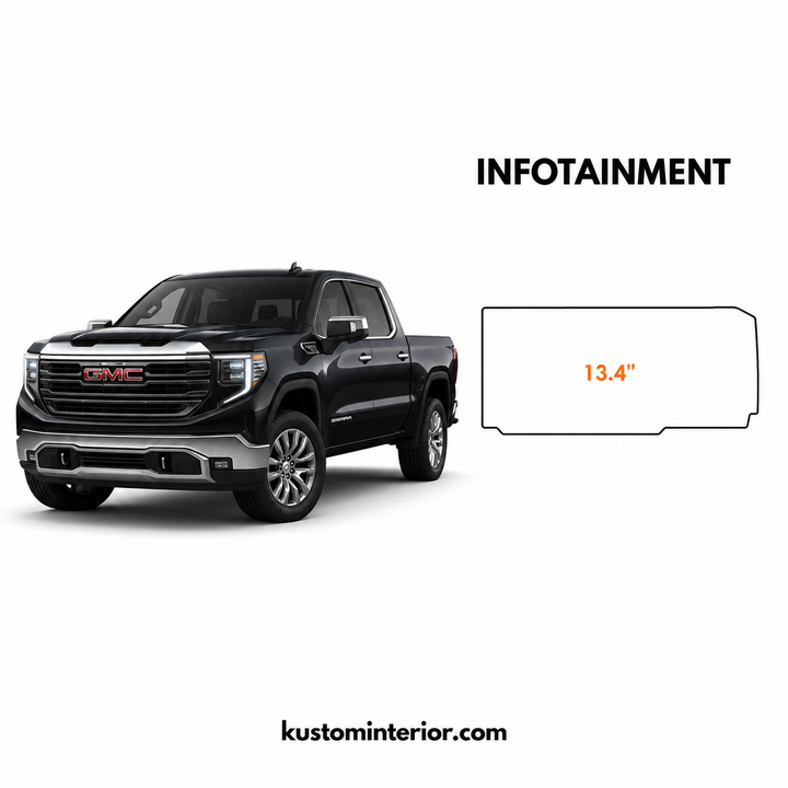 2014+ GMC Sierra Display Screen Protection Frame