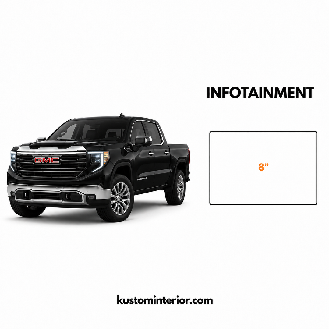 2014+ GMC Sierra Display Screen Protection Frame