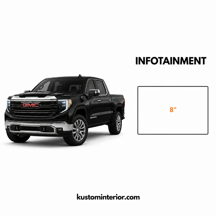 2014+ GMC Sierra Display Screen Protection Frame