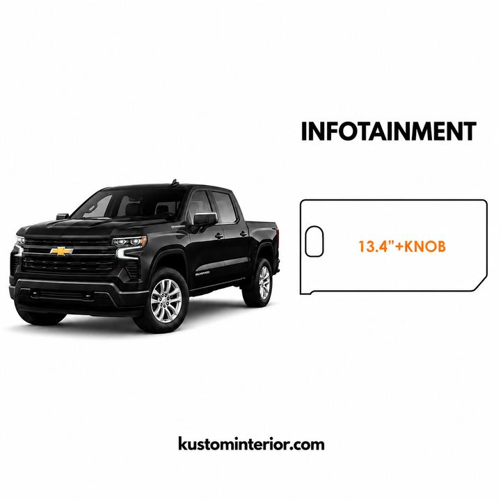 2022+ Chevrolet Silverado Display Screen Protection Frame