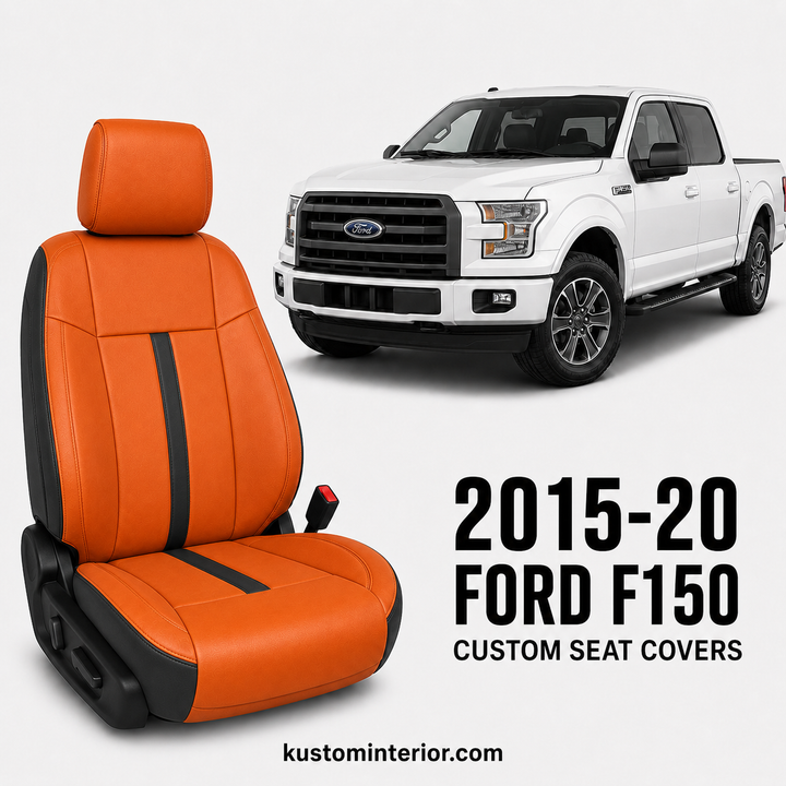 2015-20 Ford F150 | 16-22 F-250 F-350 Seat Covers (Custom Order)