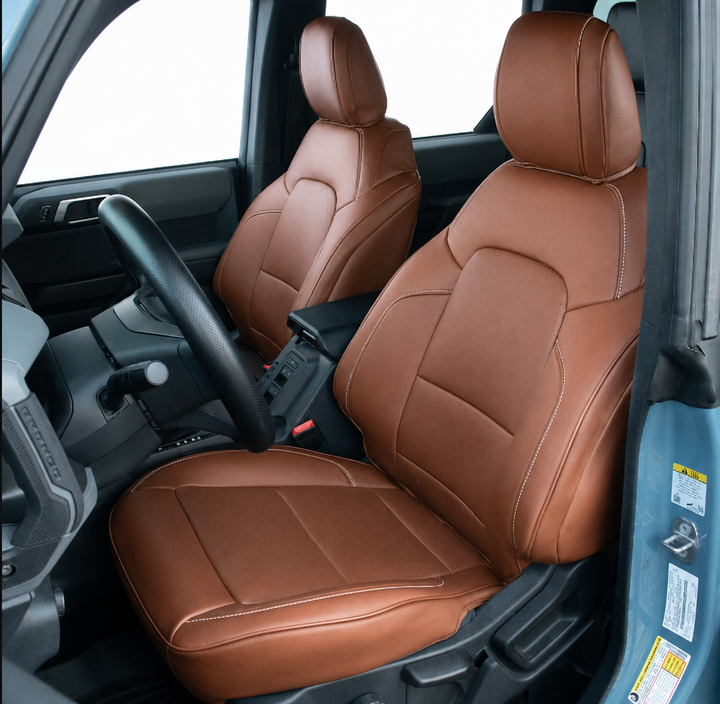 2021+ Ford Bronco 4 Door Custom Leather Seat Covers