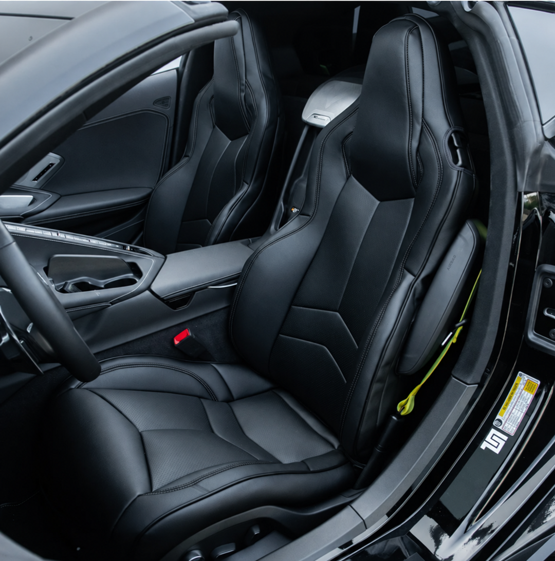 Corvette C8 GT1 Custom Leather Seat Cover Kit