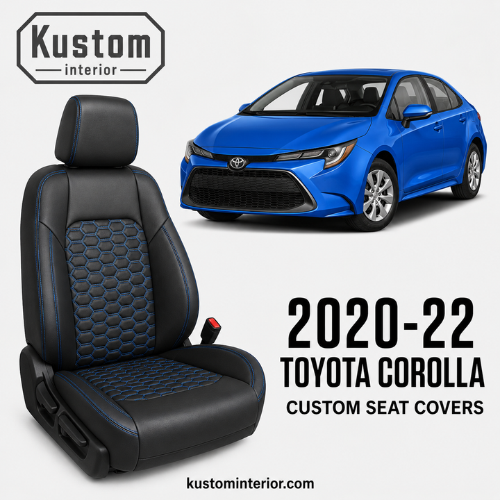 2020-22 Toyota Corolla Leather Seat Covers (Custom Order)