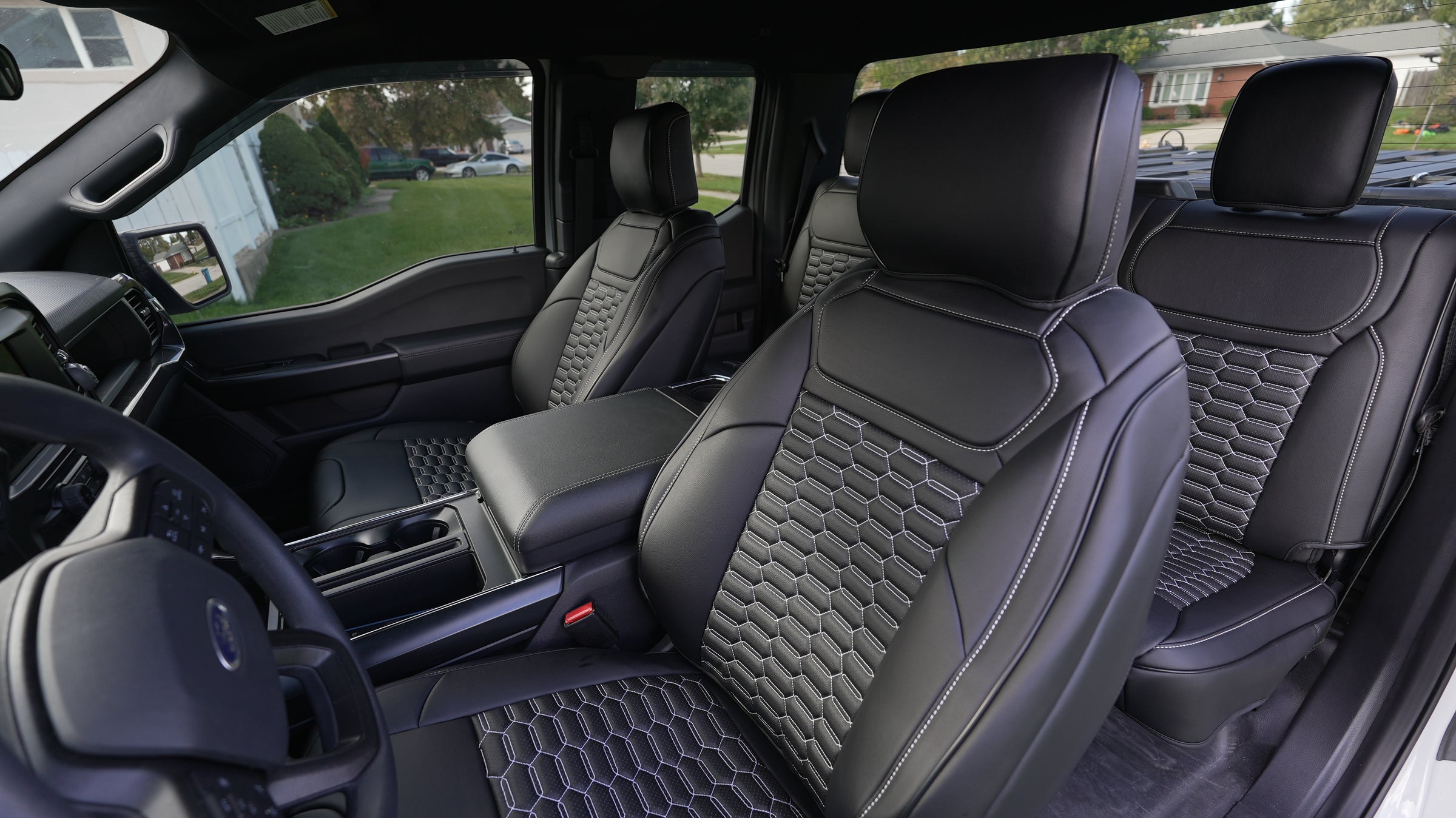 2021+ Ford F-150 / Raptor Custom Seat Upholstery Kit