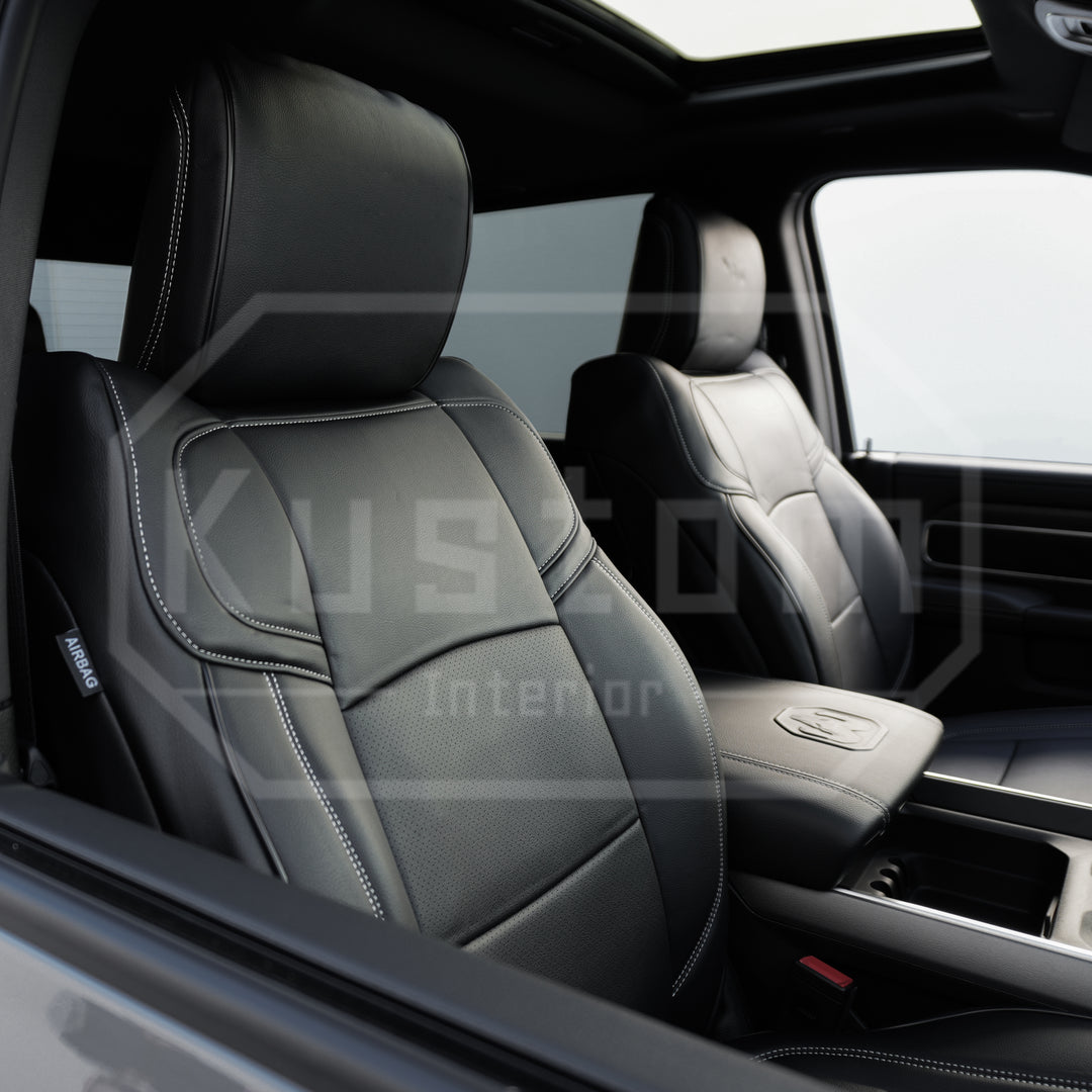 2019+ Dodge Ram 2500 3500 Leather Seat Covers (Custom Order)
